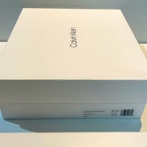 Calvin Klein open back open toe shoe sandal